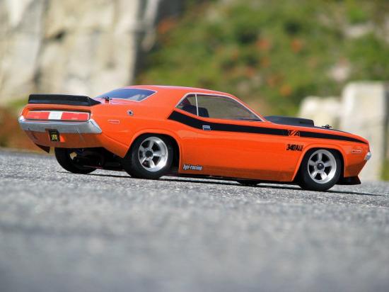 HPI 1970 Dodge Challenger Clear Bodyshell (200mm)