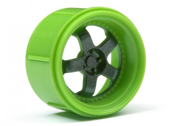 HPI Work Meister S1 Wheel 17mm Green (4Pcs)