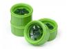HPI Work Meister S1 Wheel 17mm Green (4Pcs)