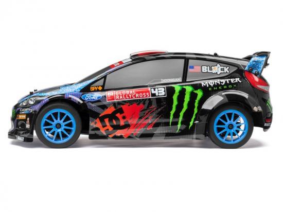 HPI Ken Block Ford Fiesta  H.F.H.V. Pre Painted Bodyshell - Fits HPI WR8 3.0