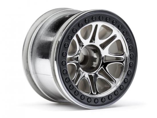 HPI Split 8 2.2 Truck Wheels - Chrome - 1 Pair
