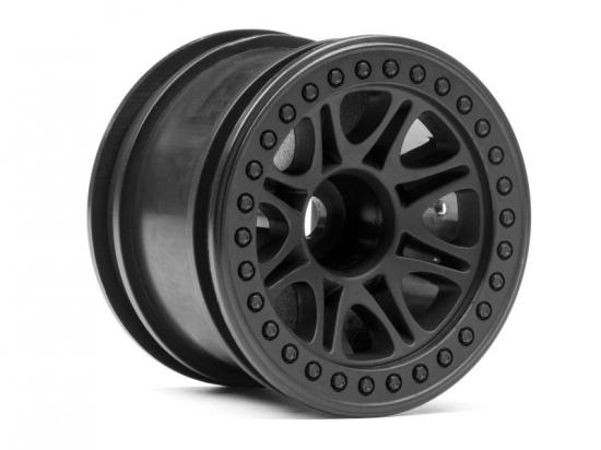 HPI Split 8 2.2 Truck Wheels - Black - 1 Pair