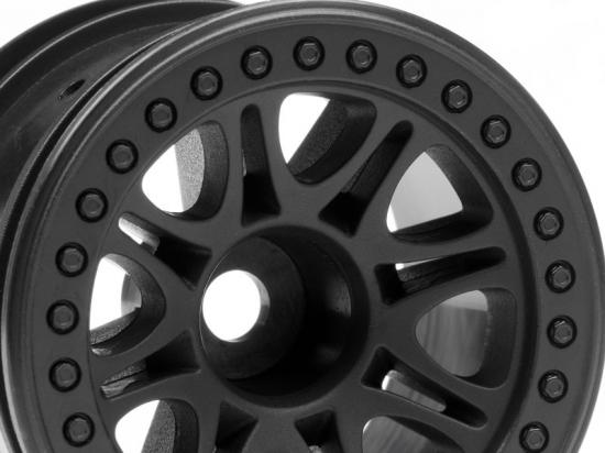 HPI Split 8 2.2 Truck Wheels - Black - 1 Pair
