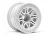 HPI Split 8 2.2 Truck Wheels - White - 1 Pair