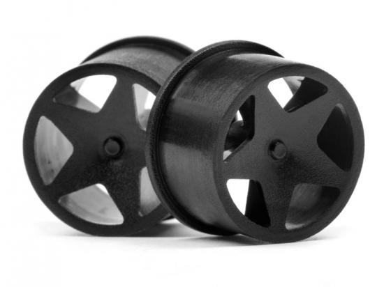 HPI Baja Q32 Super Star Wheel Set - Black - 4 Pack