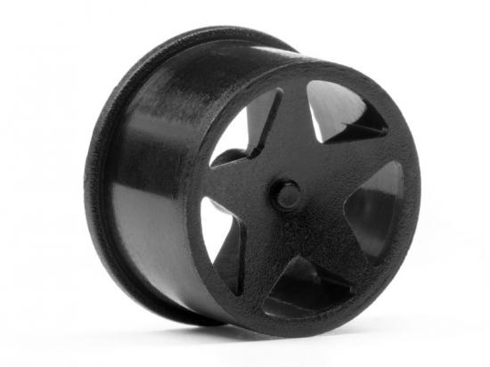HPI Baja Q32 Super Star Wheel Set - Black - 4 Pack