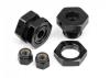 HPI Savage Aluminium 17mm Hex Hub Set - Black - Pack of 4