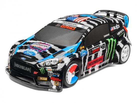 HPI Micro RS4 Ken Block 2014 Pre Painted Bodyshell (140mm)