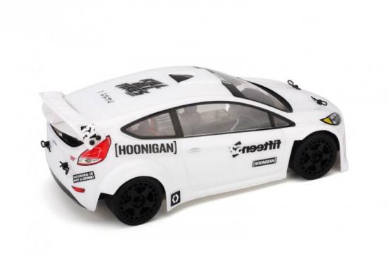 2015 Ford Fiesta Clear Bodyshell - 140mm for Micro RS4