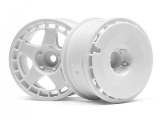 HPI Fifteen52 Turbomac Wheels - White - 26mm - 1 Pair