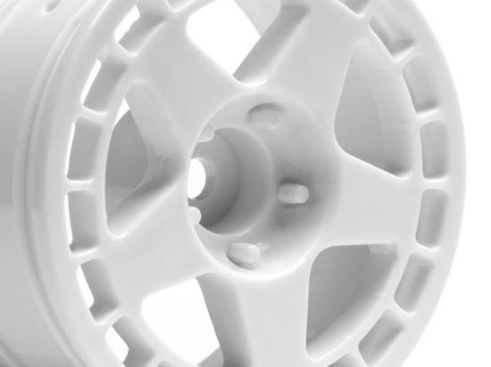 HPI Fifteen52 Turbomac Wheels - White - 26mm - 1 Pair