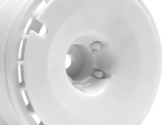 HPI Fifteen52 Turbomac Wheels - White - 26mm - 1 Pair