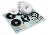 HPI Fifteen52 Turbomac Wheels - White - 26mm - 1 Pair