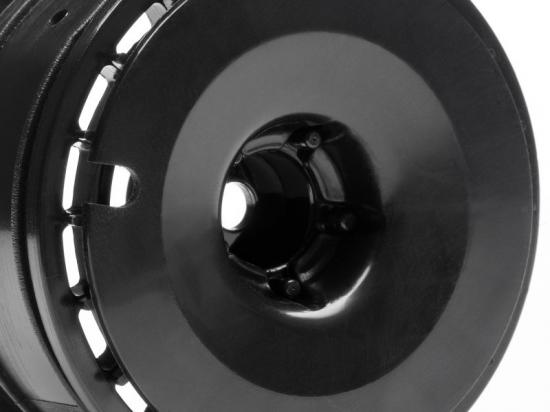 HPI Fifteen52 Turbomac Wheels - Black - 26mm - 1 Pair