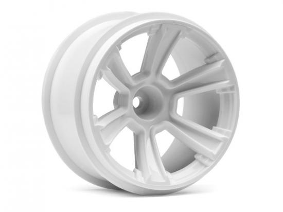 HPI 6-Shot MT Wheel (White/2Pcs)