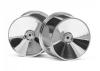 HPI Q32 Dish Wheel Set (Chrome/22X14/4Pcs)