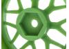 HPI Tech 7 Green Wheels - 52x26mm +9mm Offset - 1 Pair