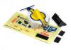 HPI Formula Q32 Body And Wing Set (Blue)