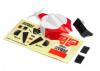 HPI Formula Q32 Body And Wing Set (Red)