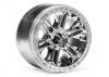 HPI 6-Shot ST Wheel (Chrome/2Pcs)