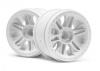 HPI 6-Shot ST Wheel (White/2Pcs)