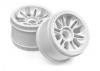 HPI 6-Shot ST Wheel (White/2Pcs)