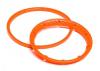 HPI Heavy Duty Wheel Bead Lock Rings (Orange/For 2 Wheels)