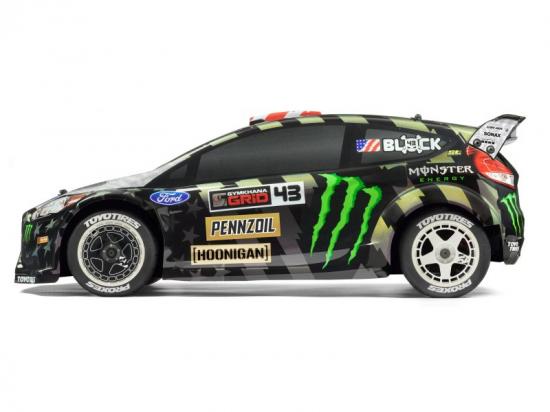 HPI Ken Block Gymkhana Ford Fiesta ST Rx43 Painted Body (Fits WR8 300mm Wheelbase)