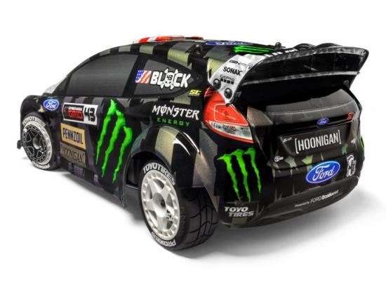 HPI Ken Block Gymkhana Ford Fiesta ST Rx43 Painted Body (Fits WR8 300mm Wheelbase)