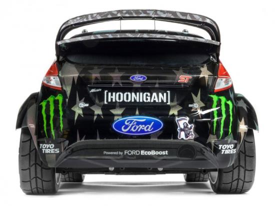 HPI Ken Block Gymkhana Ford Fiesta ST Rx43 Painted Body (Fits WR8 300mm Wheelbase)