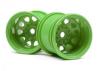 HPI Classic King Wheel Green (2.2In/2Pcs) ** CLEARANCE **