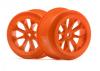 HPI 8-Shot SC Wheel (Orange/2Pcs)
