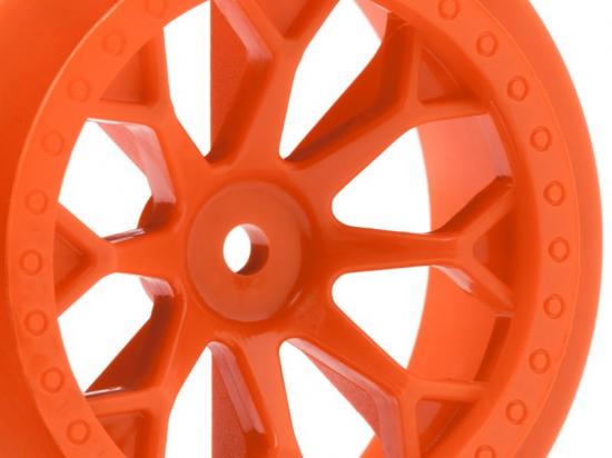 HPI 8-Shot SC Wheel (Orange/2Pcs)