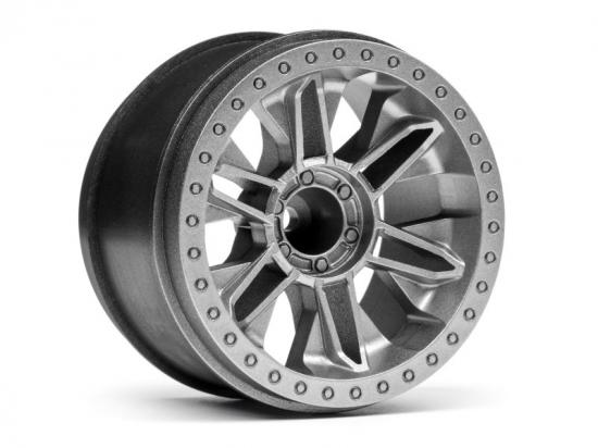 HPI 6-Shot ST Wheel (Silver/2Pcs)