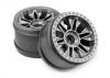 HPI 6-Shot ST Wheel (Silver/2Pcs)