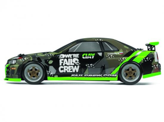 HPI Fail Crew Nissan Skyline R34 GT-R Body (150mm)