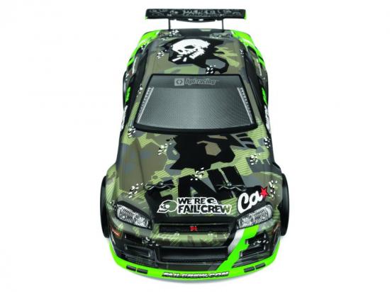 HPI Fail Crew Nissan Skyline R34 GT-R Body (150mm)