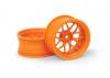 HPI Tech 7 Wheel Orange (9mm/2Pcs)