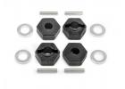 12mm Wheel Hex Hub Set (4)