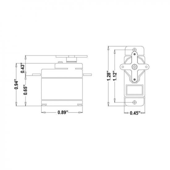 HS55 Bulk Box(20pcs Servo In Box)