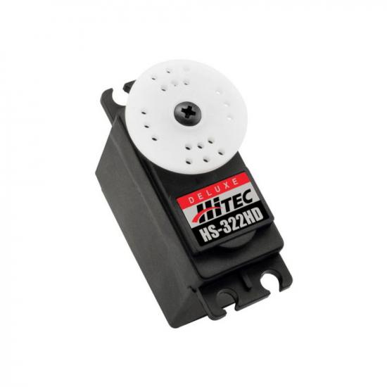 Hitec HS322hd Std Servo with HD Gears Long Life Pot