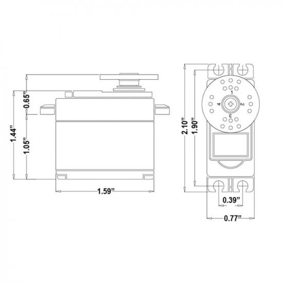 HS422 Bulk Box(10pcs Servo In Box)