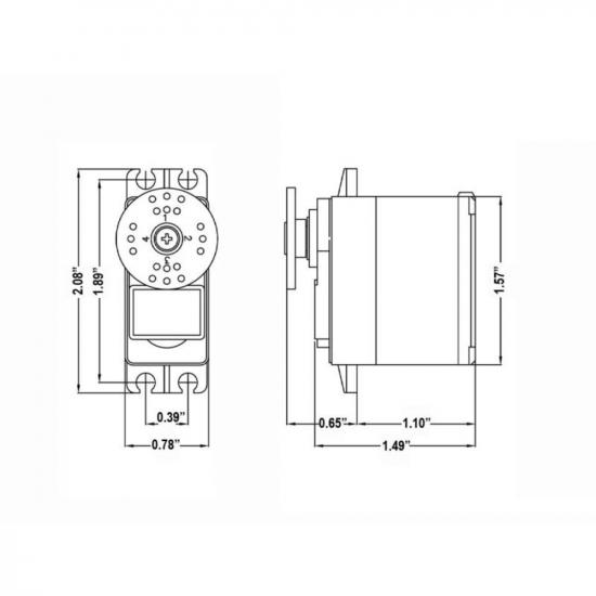 Hitec HS625MG High Torque/speed All Metal Gear