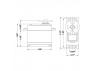 Hitec HS5496mh Digital HV High Torque Metal Gears