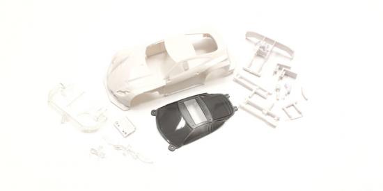 Kyosho Body Shell - Honda Hsv-010 (White Body)