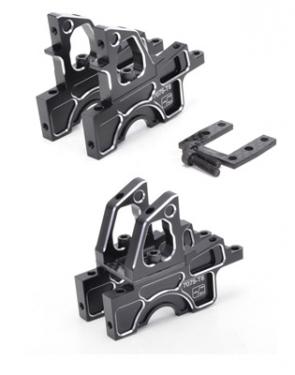 Schumacher Alloy Upper Rear Transmission Housing V2 - Cougar KF/Cat K1/Aero ** CLEARANCE **