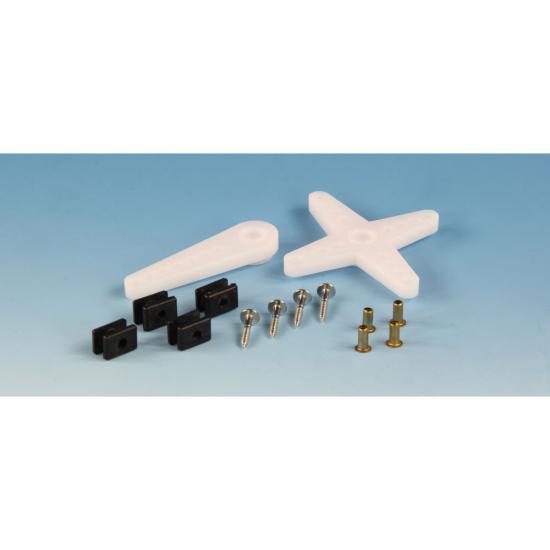Hitec Mega Horn & Hardware Set (Hs805Bb+/805mg/etc)