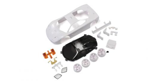 Kyosho Body Shell - McLaren F1 Lm Mini-Z + 2WD Rims (White Body)