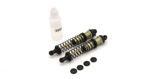 KYOSHO Shock Set Outlaw Rampage PRO (2) Aluminium-Titanium Coat shaft)
