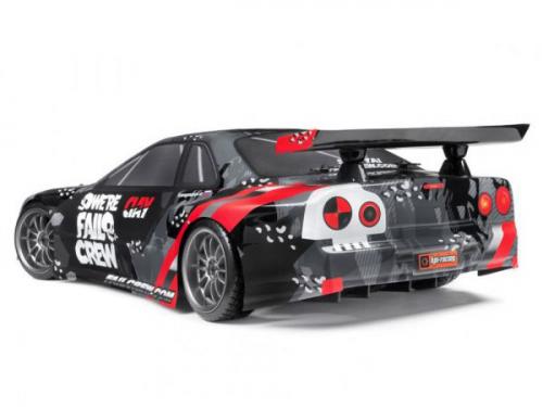 HPI E10 Drift - Fail Crew Nissan Skyline R34 GT-R